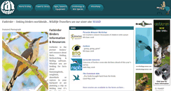 Desktop Screenshot of fatbirder.com