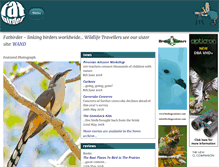 Tablet Screenshot of fatbirder.com